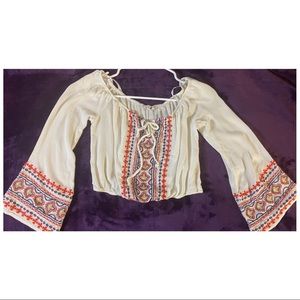 Long sleeve crop top!